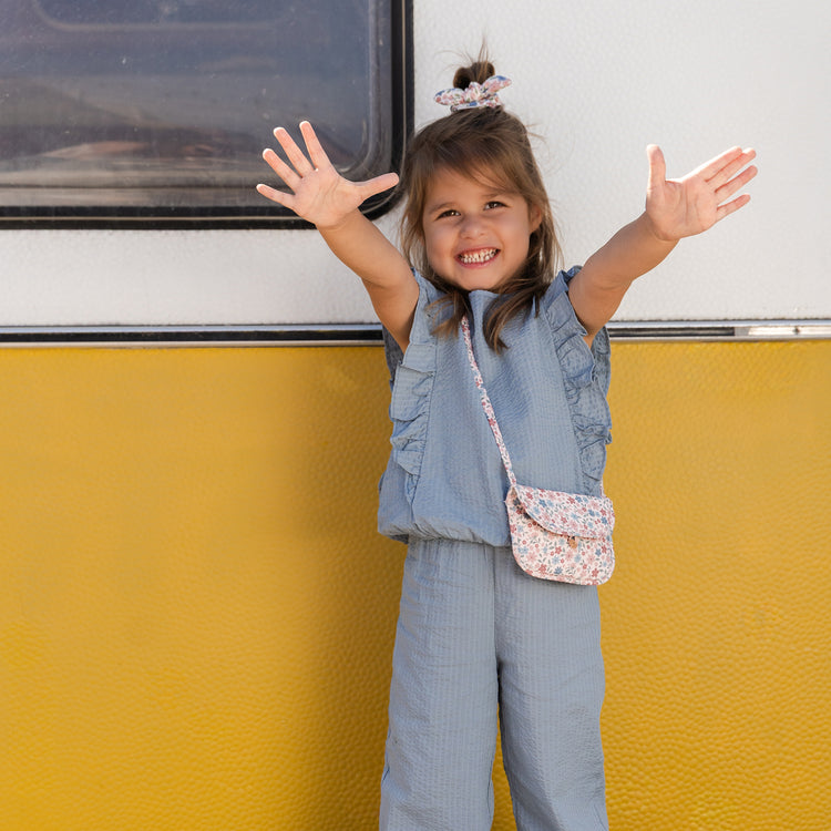 LITTLE DUTCH. Μπλουζάκι αμάνικο Denim Blue