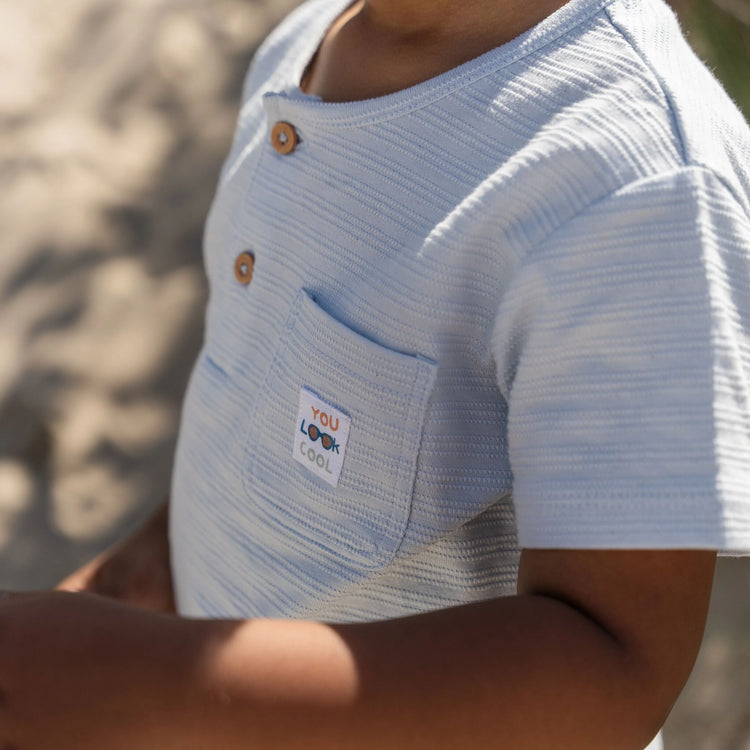 LITTLE DUTCH. T-shirt short sleeves Light Blue