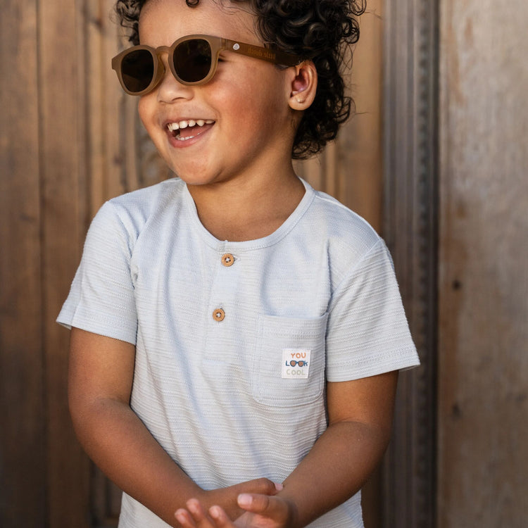 LITTLE DUTCH. T-shirt short sleeves Light Blue