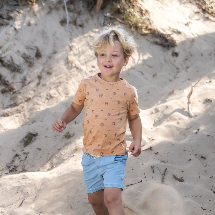 LITTLE DUTCH. Μπλουζάκι κοντομάνικο Rust
