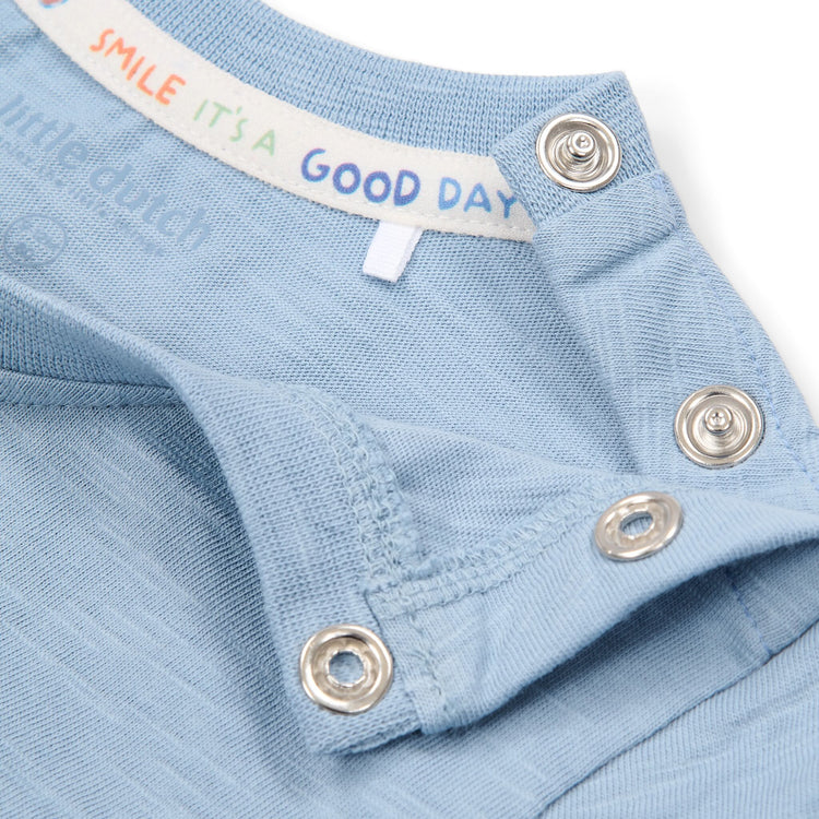 LITTLE DUTCH. T-shirt short sleeves Steel Blue