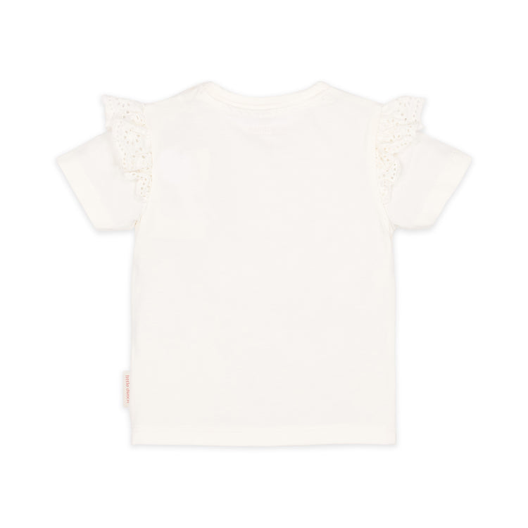 LITTLE DUTCH. Μπλουζάκι κοντομάνικο λευκό