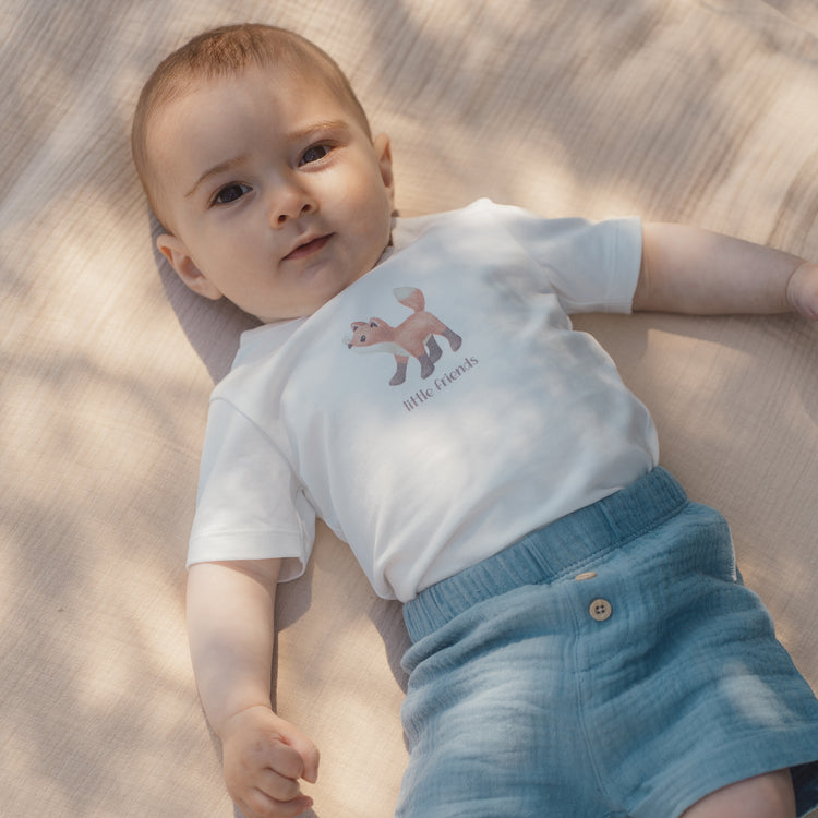 LITTLE DUTCH. Short sleeve T-shirt white Snow White