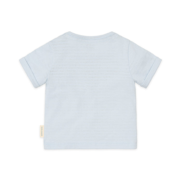 LITTLE DUTCH. Μπλουζάκι κοντομάνικο μπλε Baby Blue