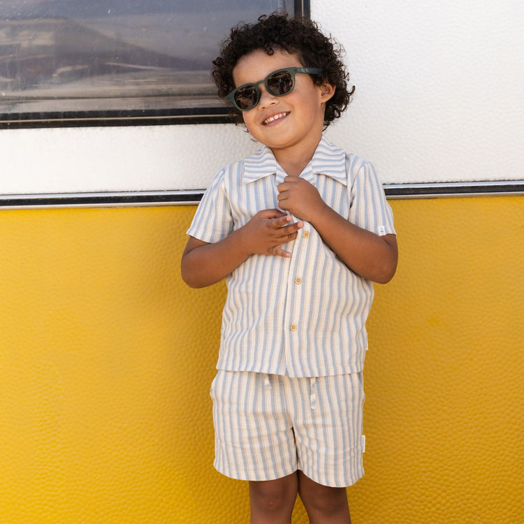 LITTLE DUTCH. Πουκάμισο κοντομάνικο Multi Stripe