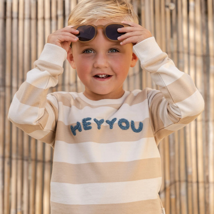 LITTLE DUTCH. Φούτερ Biscuit Stripe