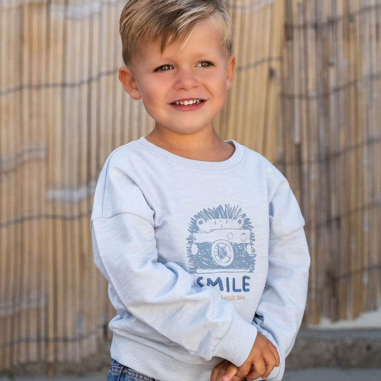 LITTLE DUTCH. Φούτερ Light Blue