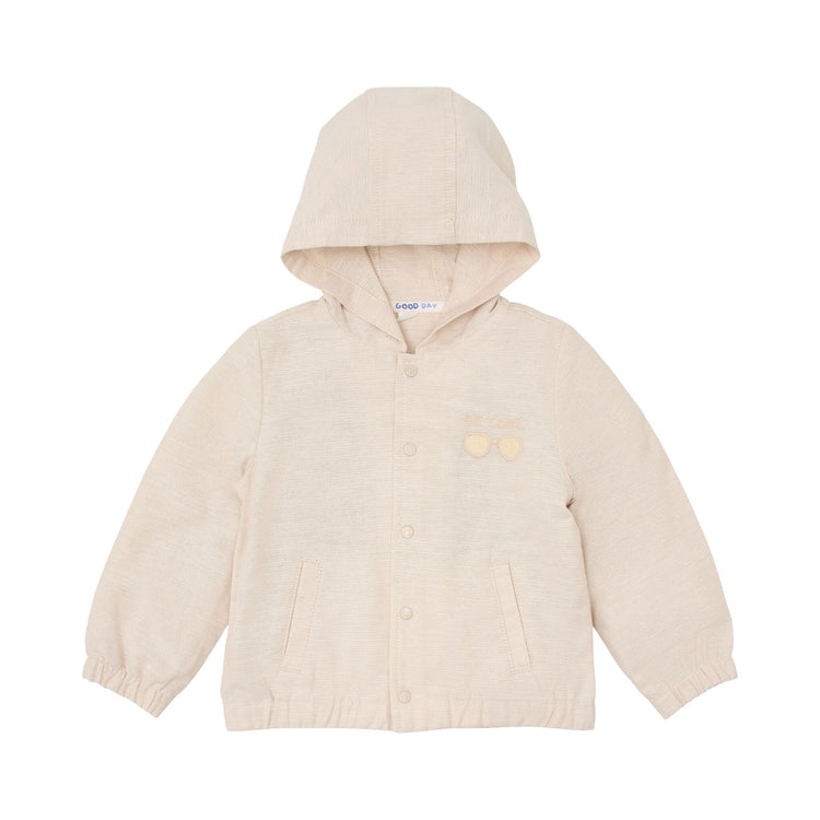 LITTLE DUTCH. Ζακέτα με κουκούλα Sand
