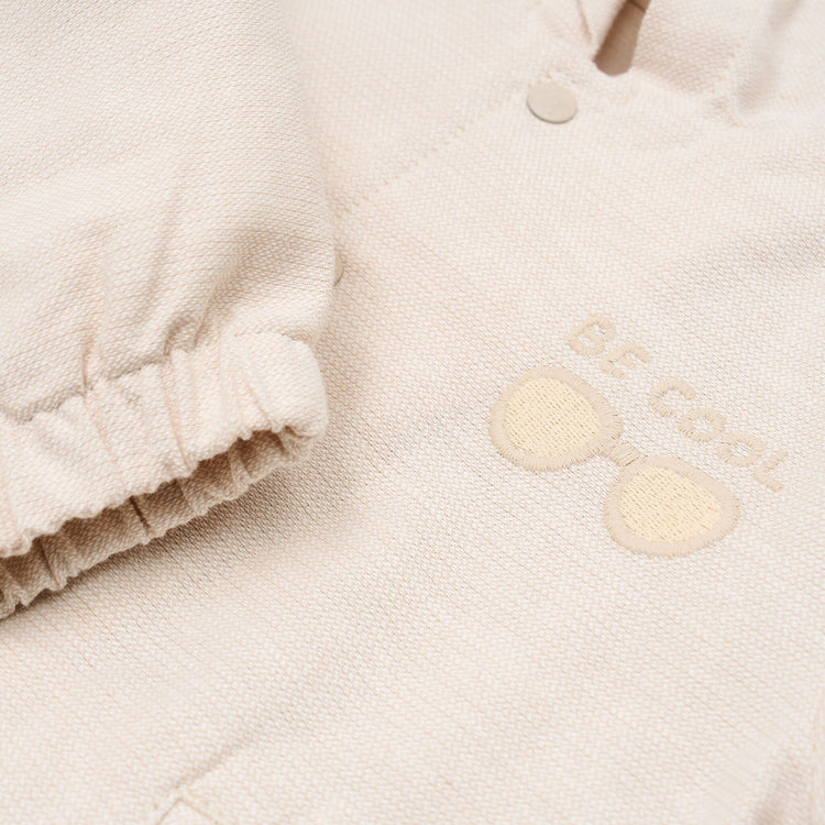 LITTLE DUTCH. Ζακέτα με κουκούλα Sand