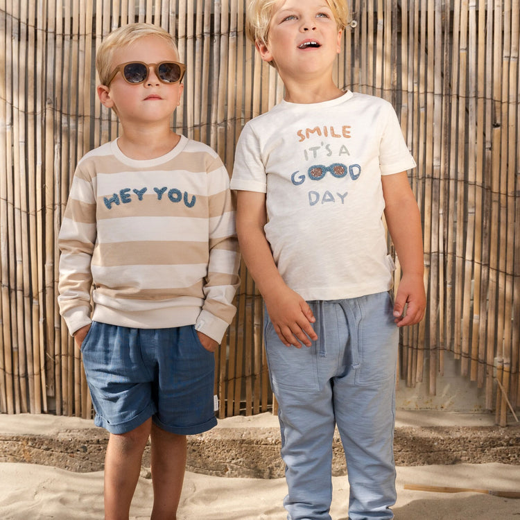 LITTLE DUTCH. Παντελονάκι Steel Blue