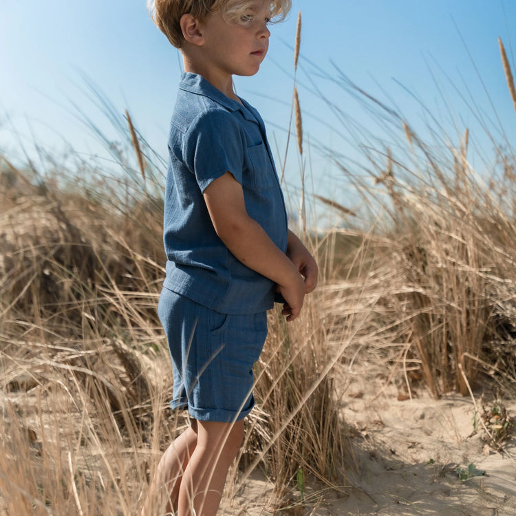 LITTLE DUTCH. Παντελονάκι κοντό Indigo