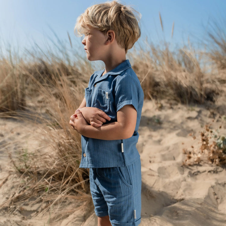 LITTLE DUTCH. Παντελονάκι κοντό Indigo