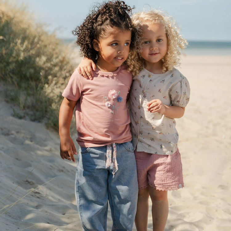 LITTLE DUTCH. Παντελονάκι κοντό Pink Blush