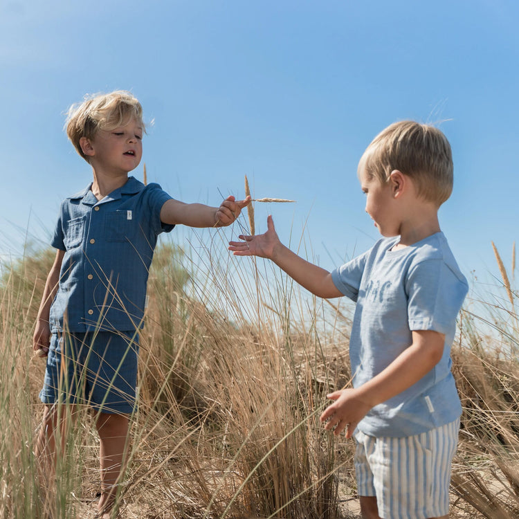 LITTLE DUTCH. Short Multi Stripe