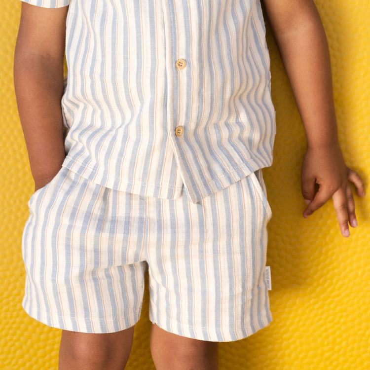 LITTLE DUTCH. Short Multi Stripe