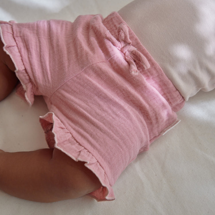 LITTLE DUTCH. Παντελονάκι κοντό ροζ Pink Blush
