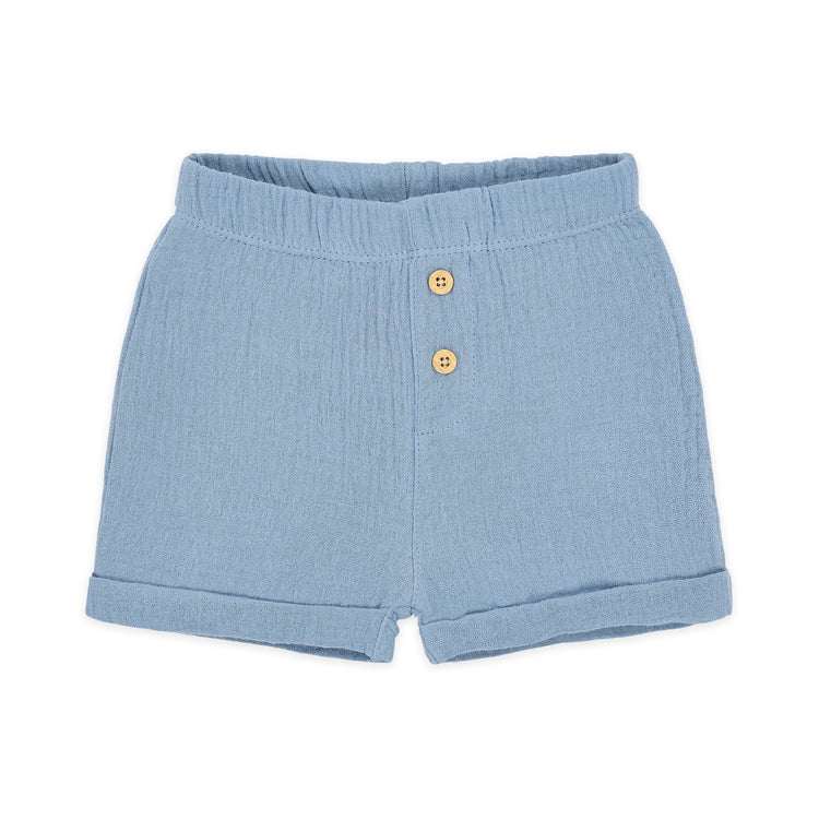 LITTLE DUTCH. Παντελονάκι κοντό μπλε Stone Blue