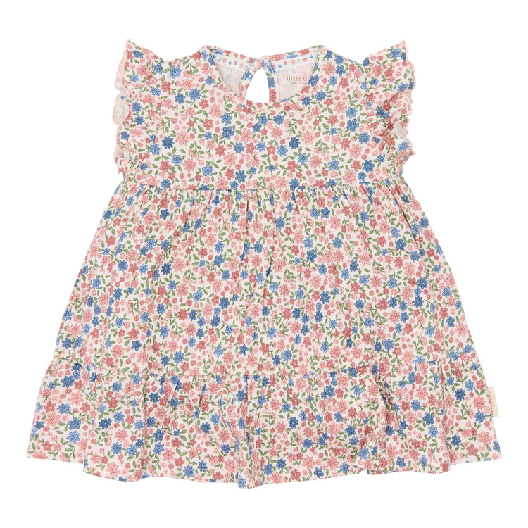 LITTLE DUTCH. Dress sleeveless Meadow Flowers