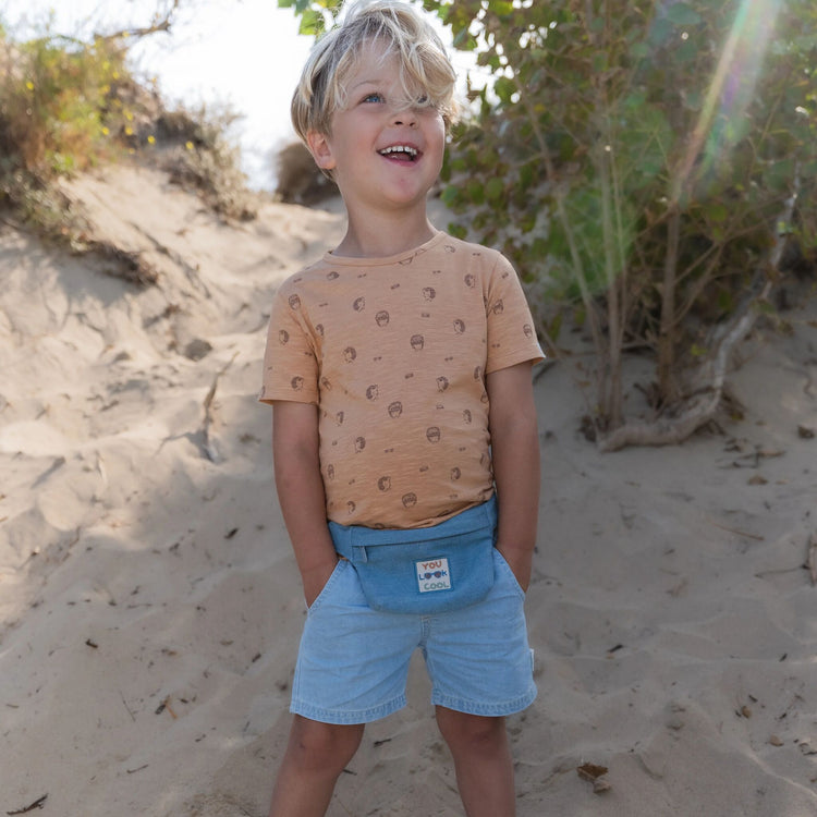 LITTLE DUTCH. Fanny pack Denim - One Size