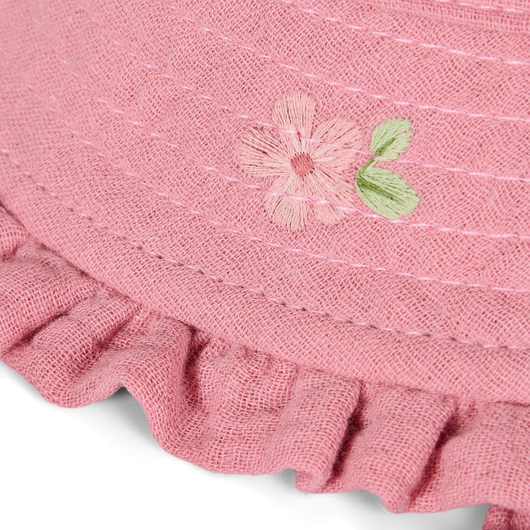 LITTLE DUTCH. Hat Pink Blush - Size 2 (3-6 months)