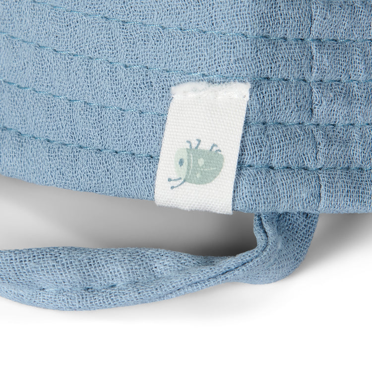 LITTLE DUTCH. Βρεφικό καπέλο ήλιου Stone Blue