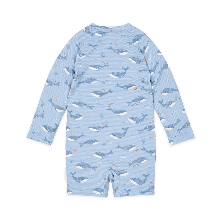 LITTLE DUTCH. Long Sleeve Swimsuit Ocean Splash