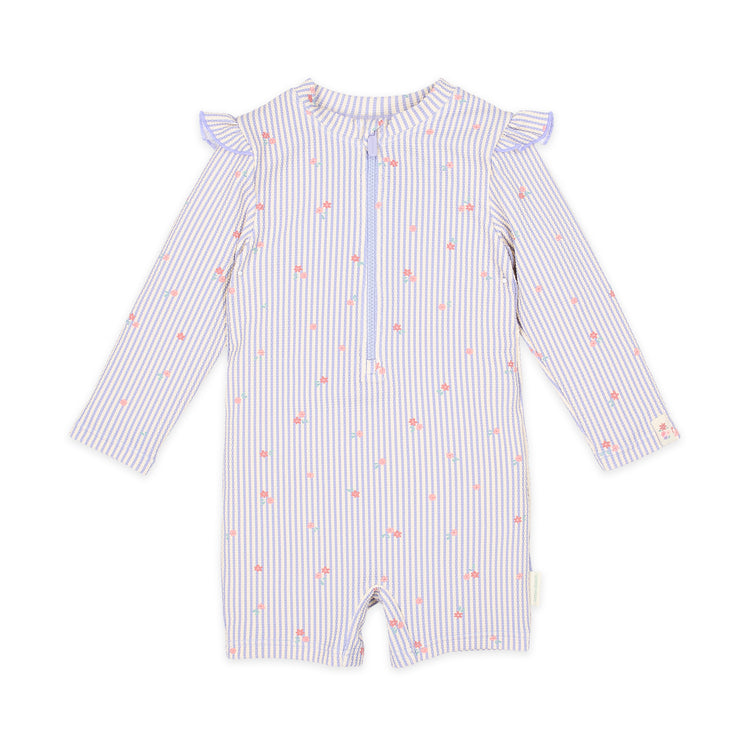 LITTLE DUTCH. Long Sleeve Swimsuit Dreamy Stripes