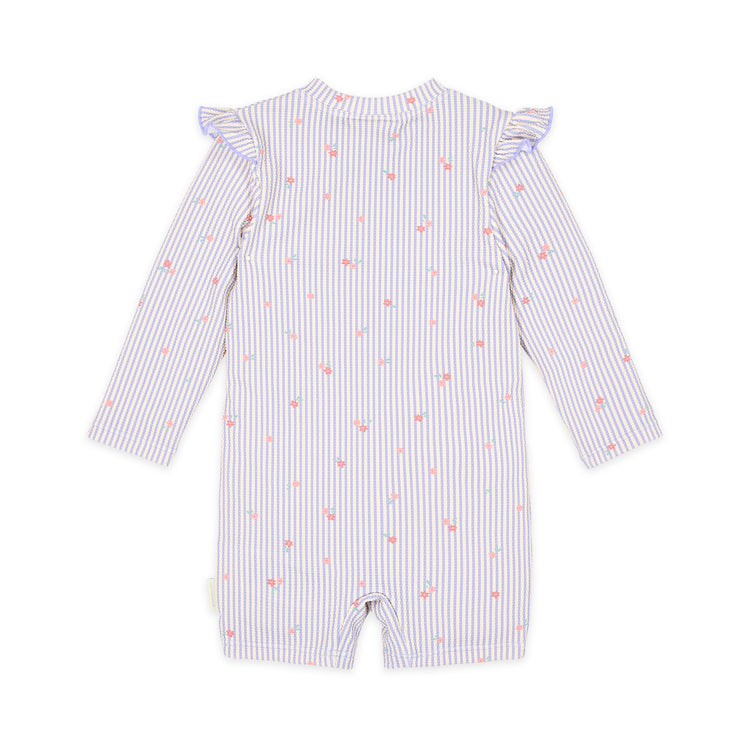 LITTLE DUTCH. Long Sleeve Swimsuit Dreamy Stripes