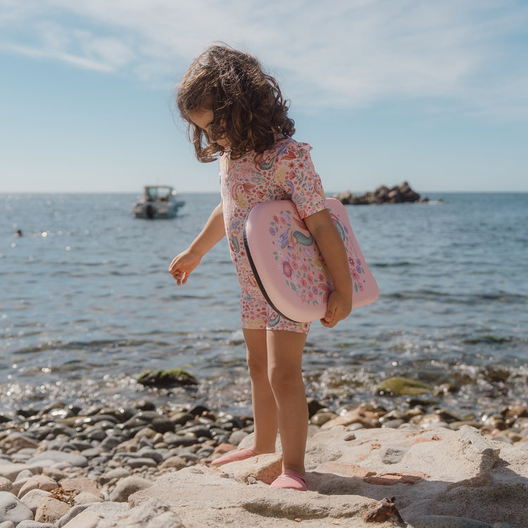 LITTLE DUTCH. Short Sleeve Swimsuit Dreamy Mermaid
