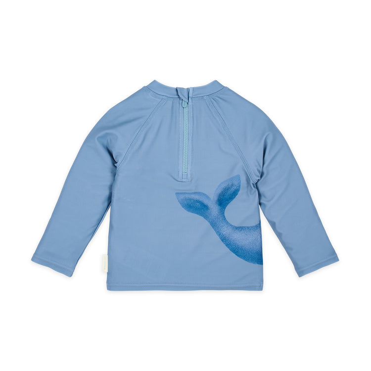 LITTLE DUTCH. Long Sleeve Swim Shirt Ocean Blue