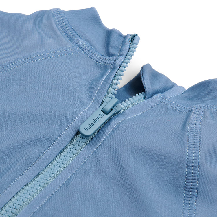 LITTLE DUTCH. Long Sleeve Swim Shirt Ocean Blue