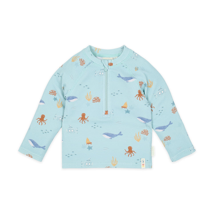 LITTLE DUTCH. Long Sleeve Swim Shirt Ocean Friends