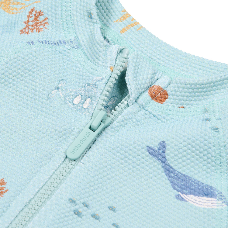 LITTLE DUTCH. Long Sleeve Swim Shirt Ocean Friends
