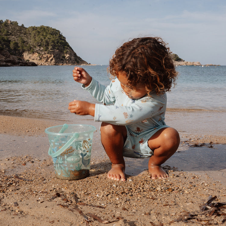 LITTLE DUTCH. Long Sleeve Swim Shirt Ocean Friends