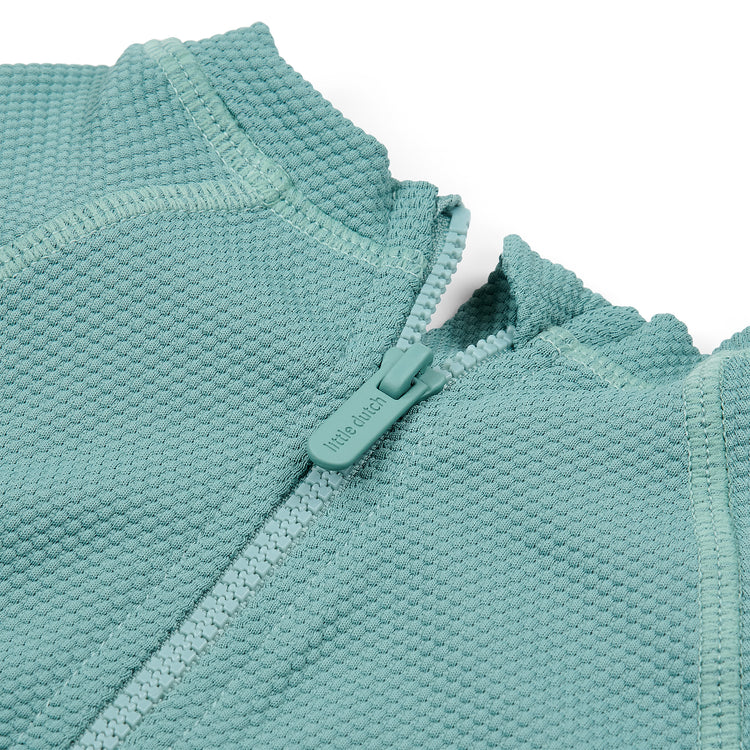 LITTLE DUTCH. Long Sleeve Swim Shirt Ocean Green