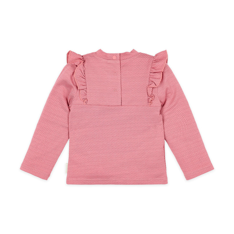 LITTLE DUTCH. Μπλουζάκι μακρυμάνικο με προστασία UV Dreamy Pink Sparkle