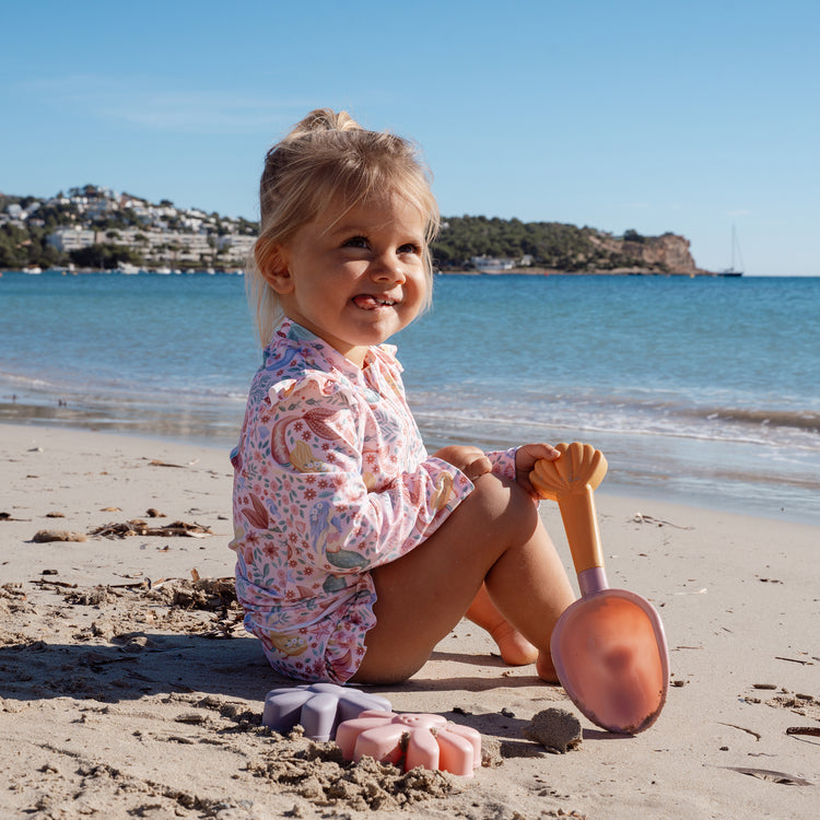 LITTLE DUTCH. Long-Sleeve Swim Shirt and Bottoms Dreamy Mermaid