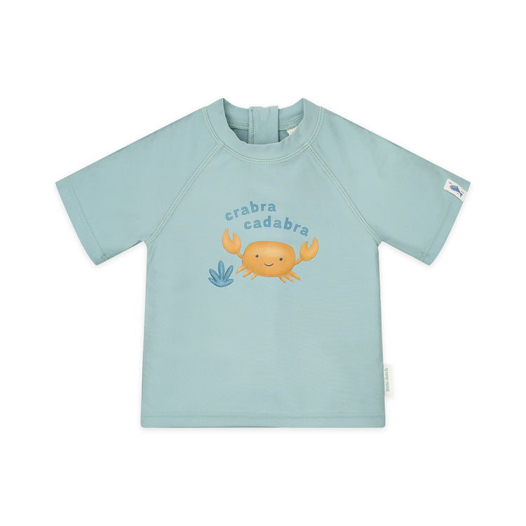 LITTLE DUTCH. Short Sleeve Swim Shirt Ocean Breeze