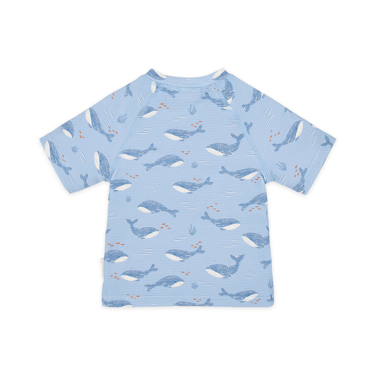 LITTLE DUTCH. Short Sleeve Swim Shirt Ocean Splash