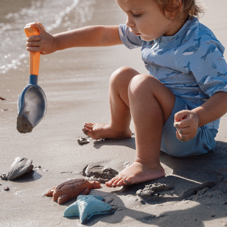 LITTLE DUTCH. Short Sleeve Swim Shirt Ocean Splash