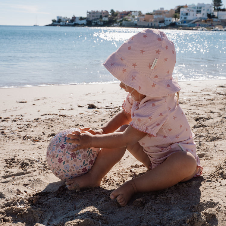 LITTLE DUTCH. Short Sleeve Swim Shirt Dreamy Seashells