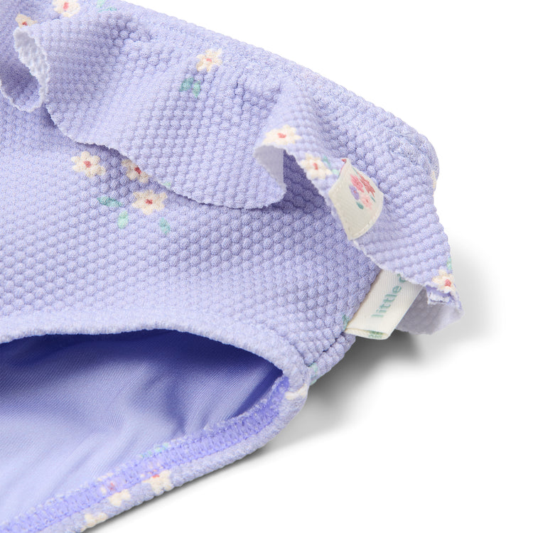 LITTLE DUTCH. Short-Sleeve Swim Shirt and Bottoms Dreamy Lavender
