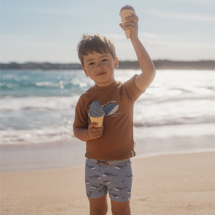 LITTLE DUTCH. Παιδικό μαγιό για αγόρια Ocean Splash