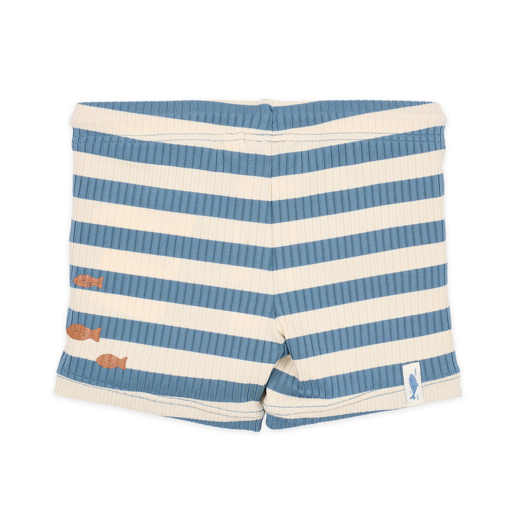 LITTLE DUTCH. Παιδικό μαγιό για αγόρια Ocean Blue Stripes