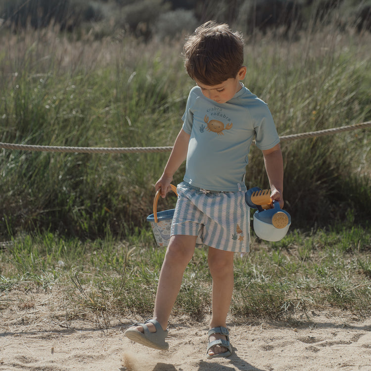 LITTLE DUTCH. Παιδικό μαγιό βερμούδα για αγόρια Ocean Surf Stripes