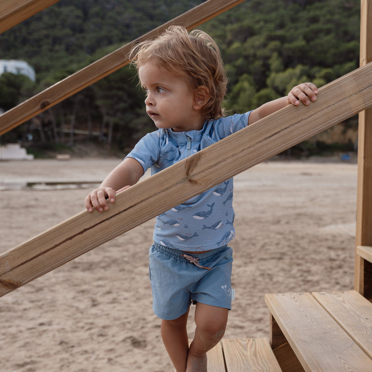 LITTLE DUTCH. Παιδικό μαγιό βερμούδα για αγόρια Ocean Blue