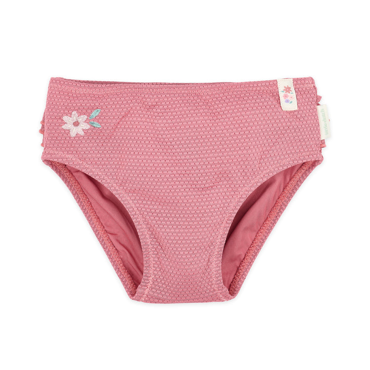 LITTLE DUTCH. Παιδικό μαγιό μπικίνι με βολάν Dreamy Pink Sparkle