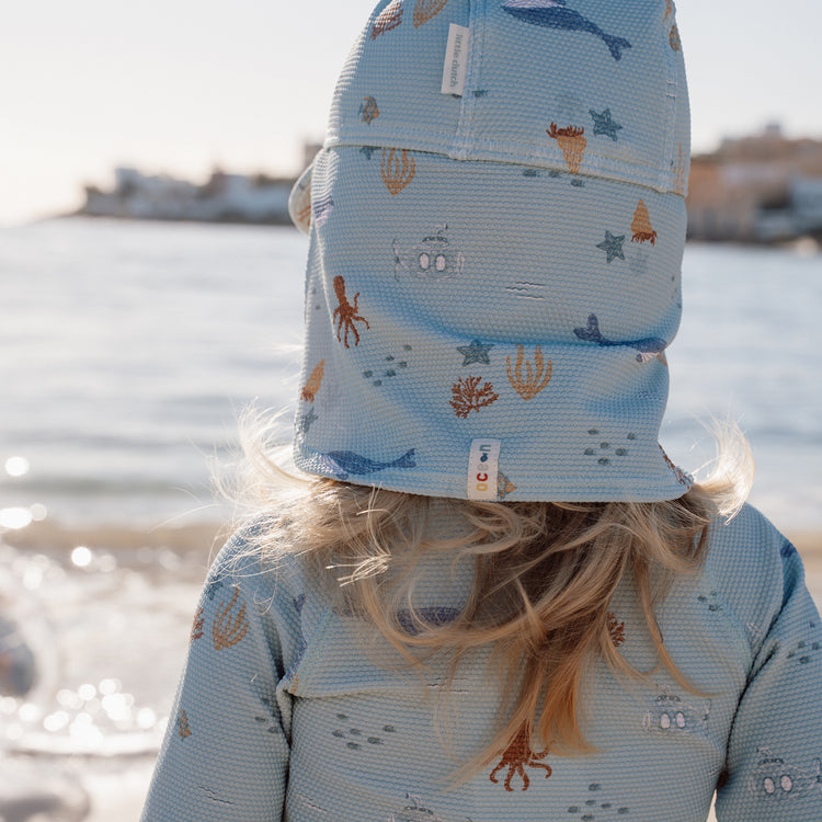 LITTLE DUTCH. Swim Cap Ocean Friends