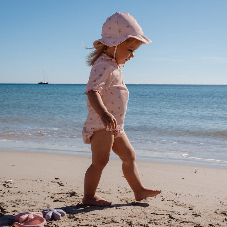 LITTLE DUTCH. Παιδικό καπέλο ήλιου Dreamy Seashells