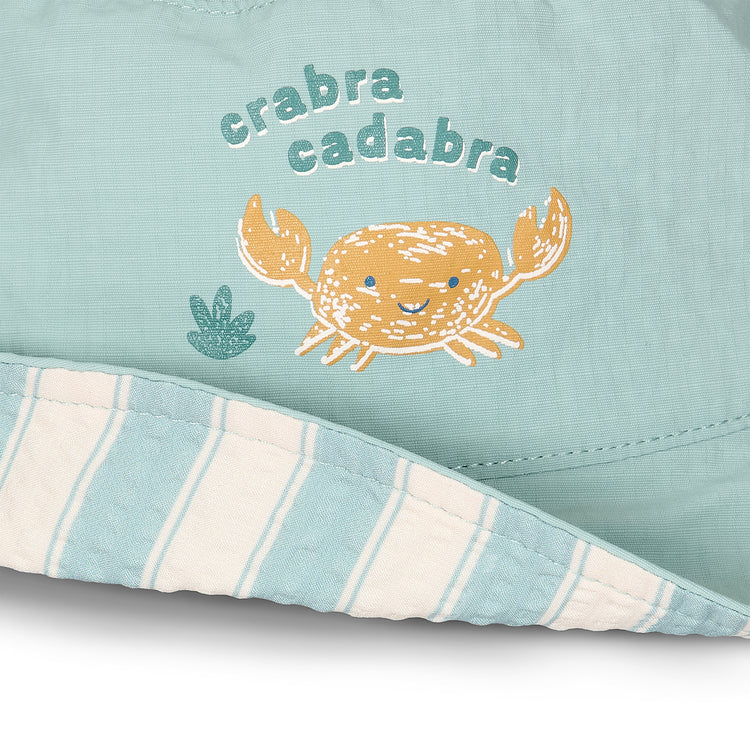 LITTLE DUTCH. Reversible bucket hat Ocean Breeze